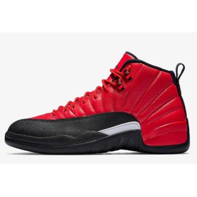 Nike Erkek Air Jordan 12 Kırmızı / Siyah Basketbol Ayakkabısı Türkiye - 2LDZE00R